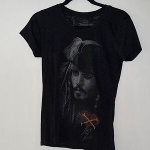 Disney Black Pirates of the Caribbean Tee